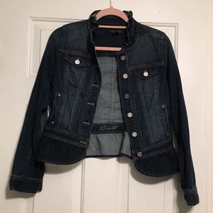 White House Black Market Jean Jacket